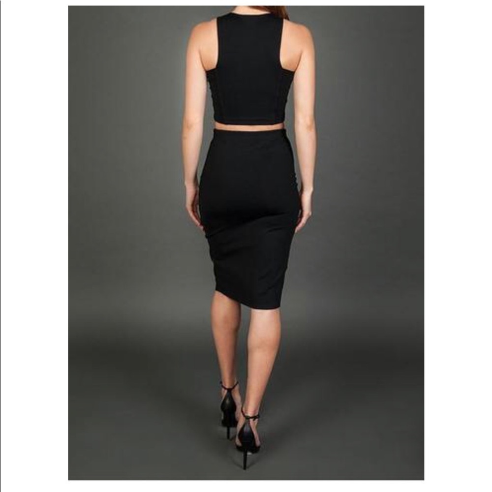 Revolve Donna Mizani black skirt. XS - Picture 3 of 6